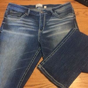 Bke women's Payton straight leg jeans 34R